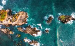 Bali Islands Aerial view 4K Wallpapers