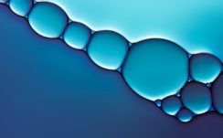 Blue Liquid Crystal Bubbles WallpapersBlue Liquid Crystal Bubbles Wallpapers