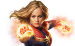 Brie Larson as Captain Marvel 4K