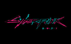 Cyberpunk 2077 Neon Logo 4K Wallpapers