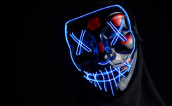 LED Mask 5K Wallpapers