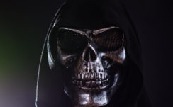 Scary Skull Mask 5K Wallpapers