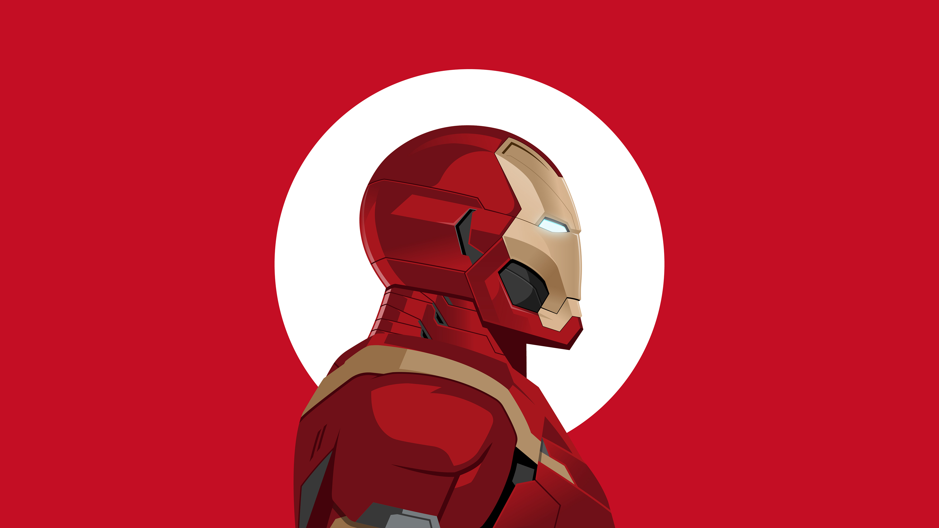 Iron Man Minimal 4K Wallpapers