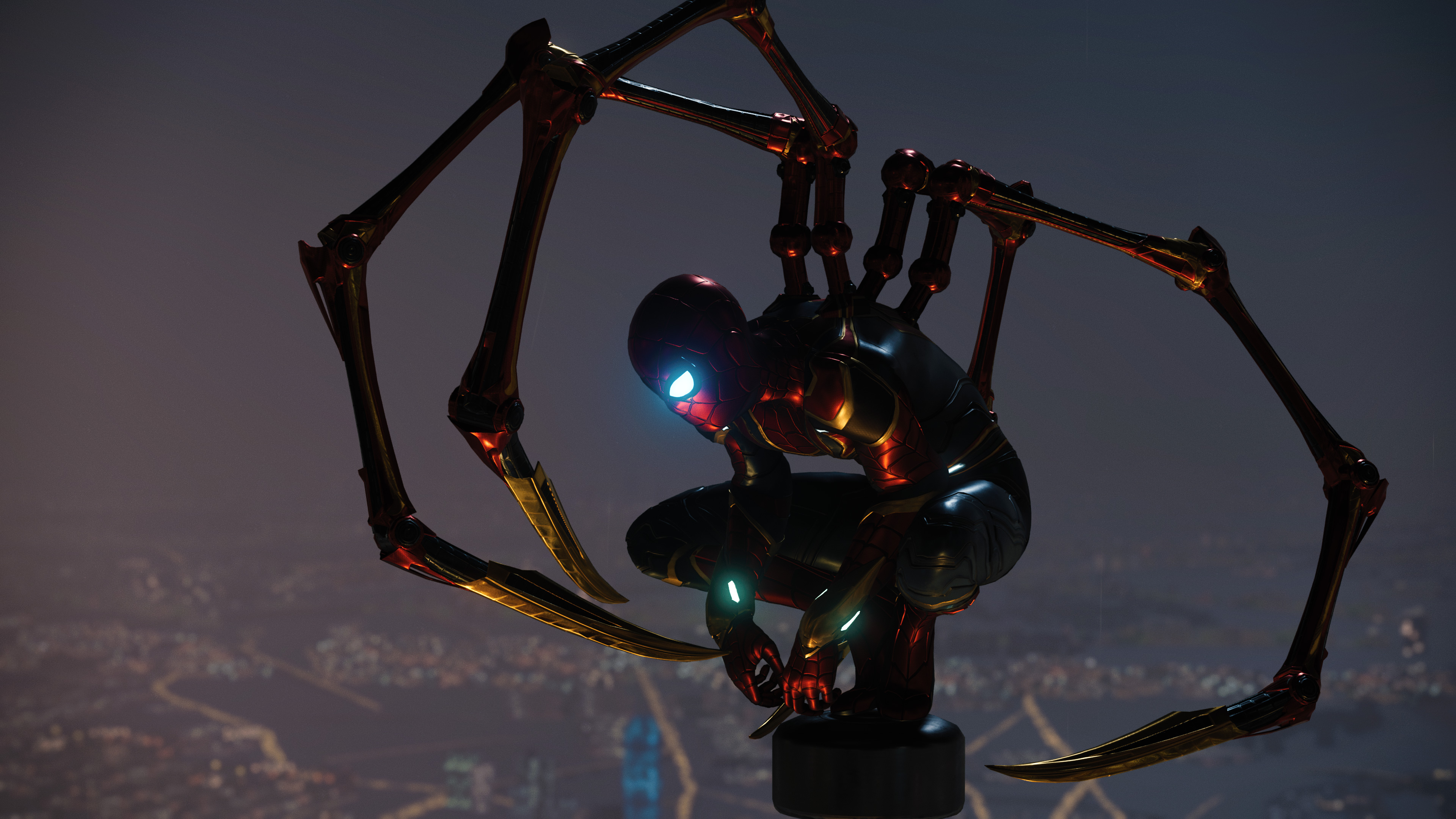 Iron Spiderman 4K Wallpapers