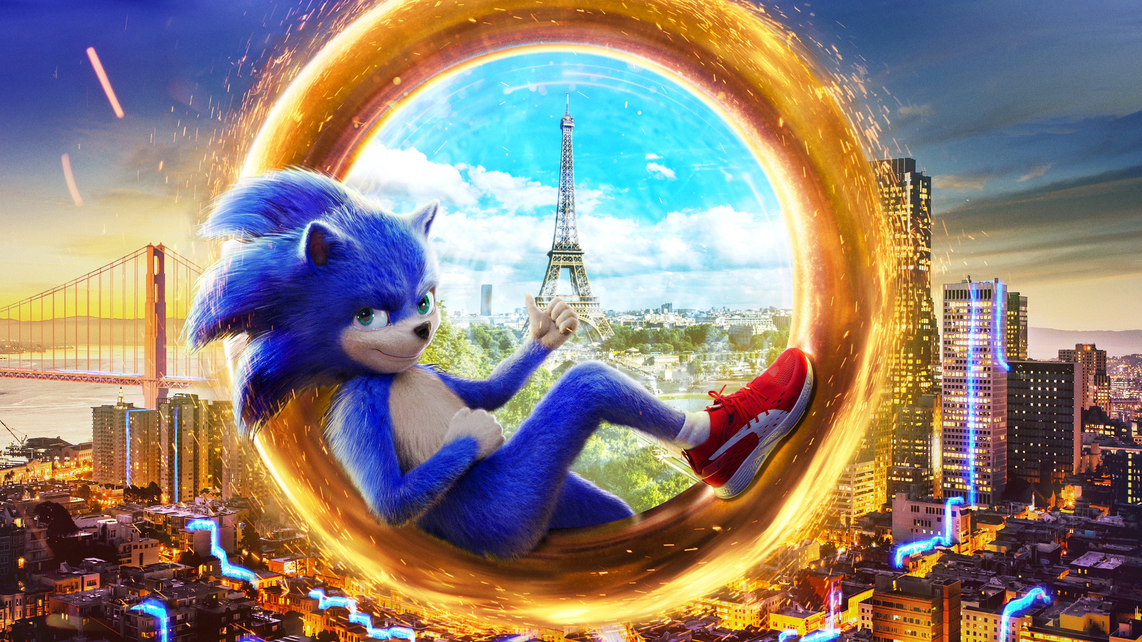 Sonic the Hedgehog 2019 4K Wallpapers
