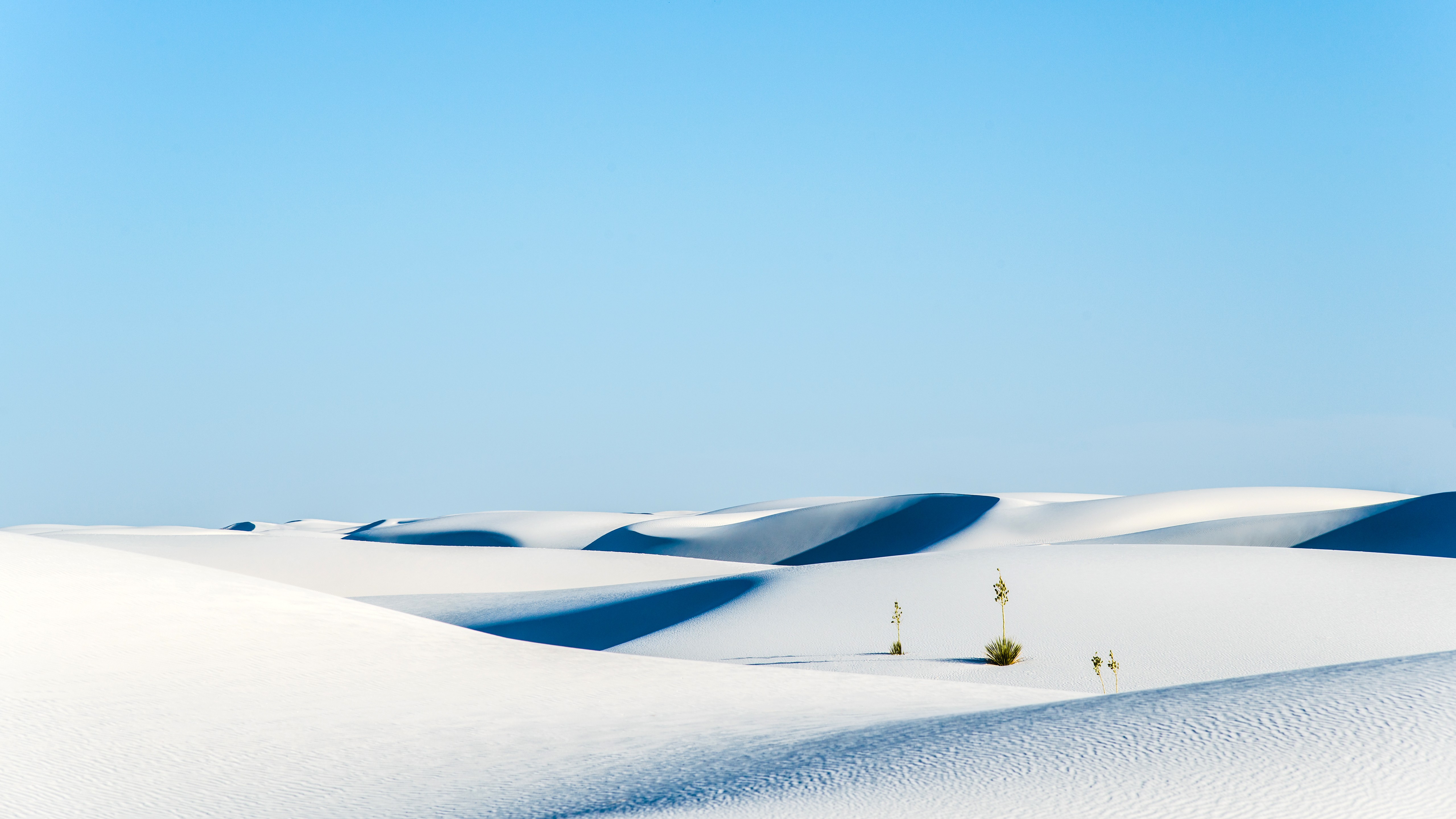 White Sands National Monument Desert 5K Wallpapers