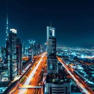 Dubai Night Cityscape Wallpapers