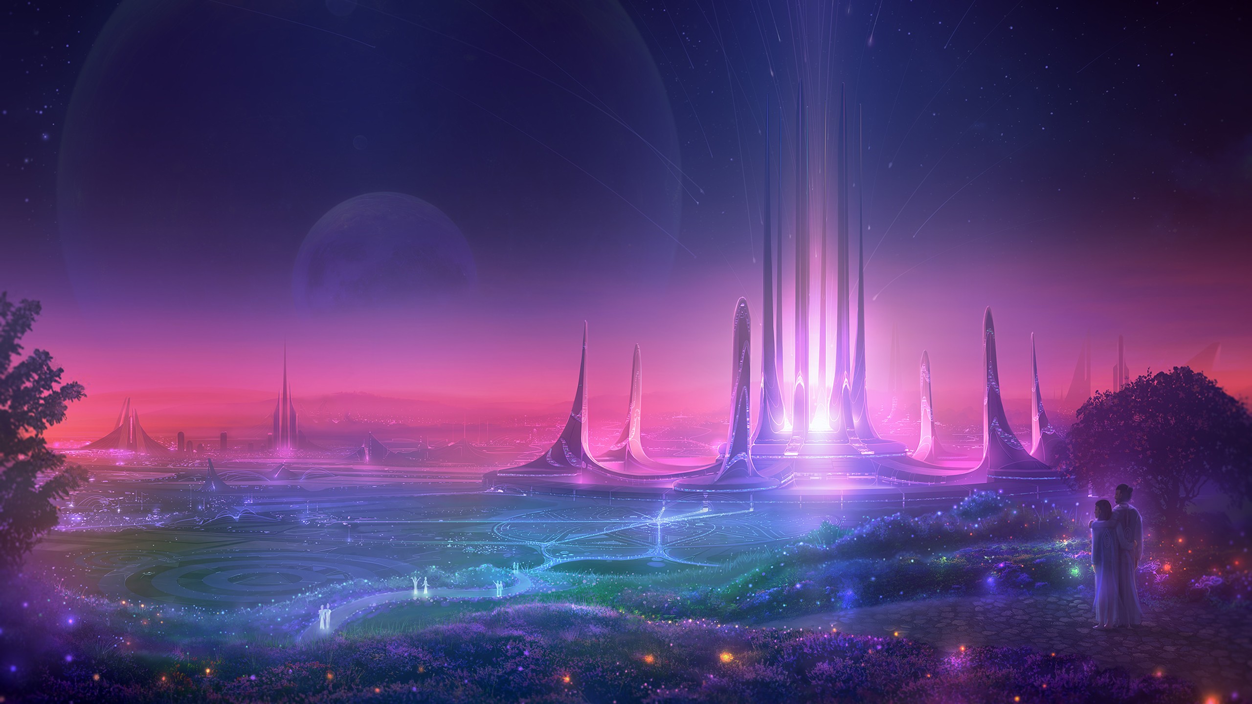 Futuristic Sci-Fi City
