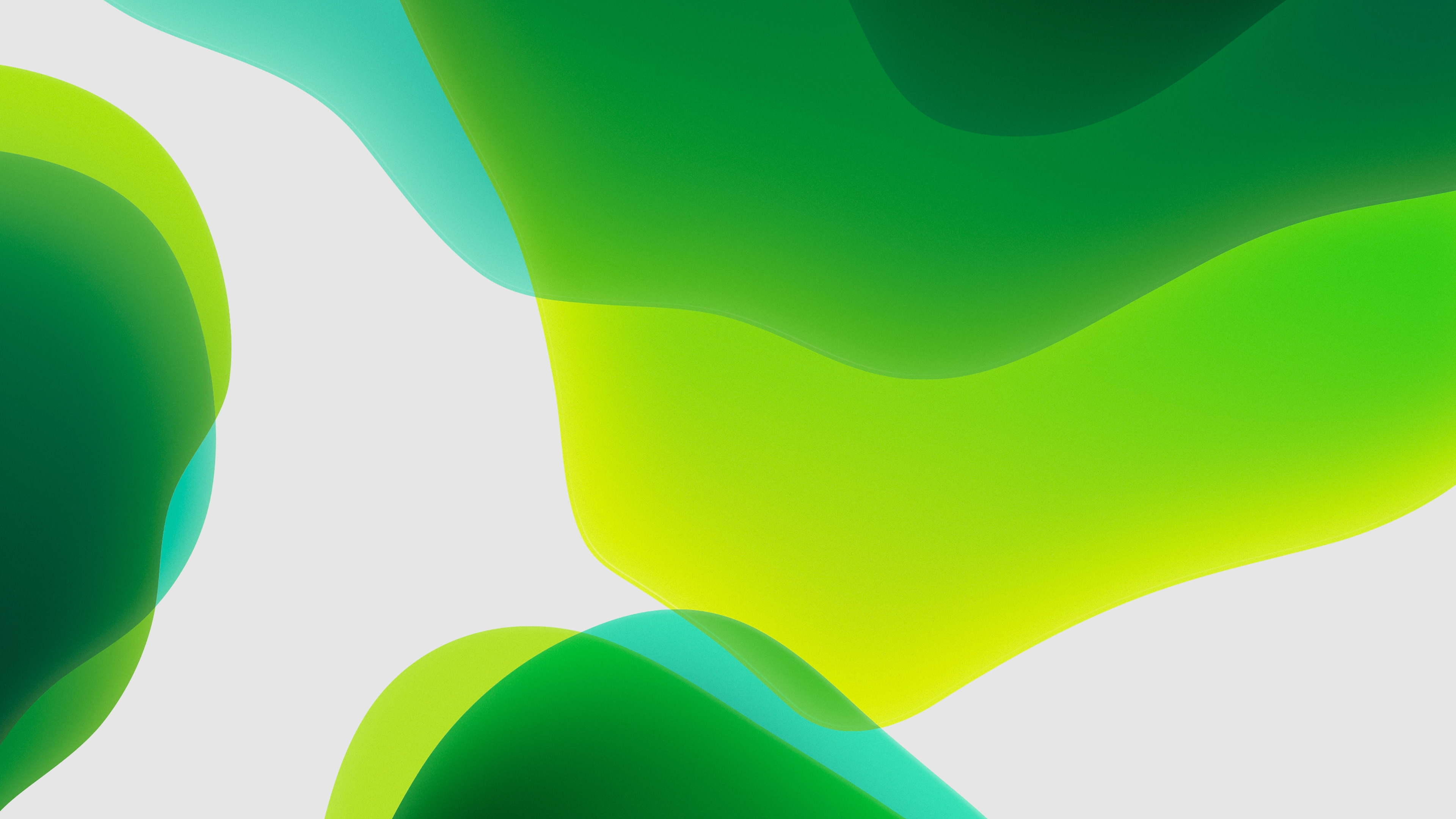 iOS 13 iPadOS Green Wallpapers