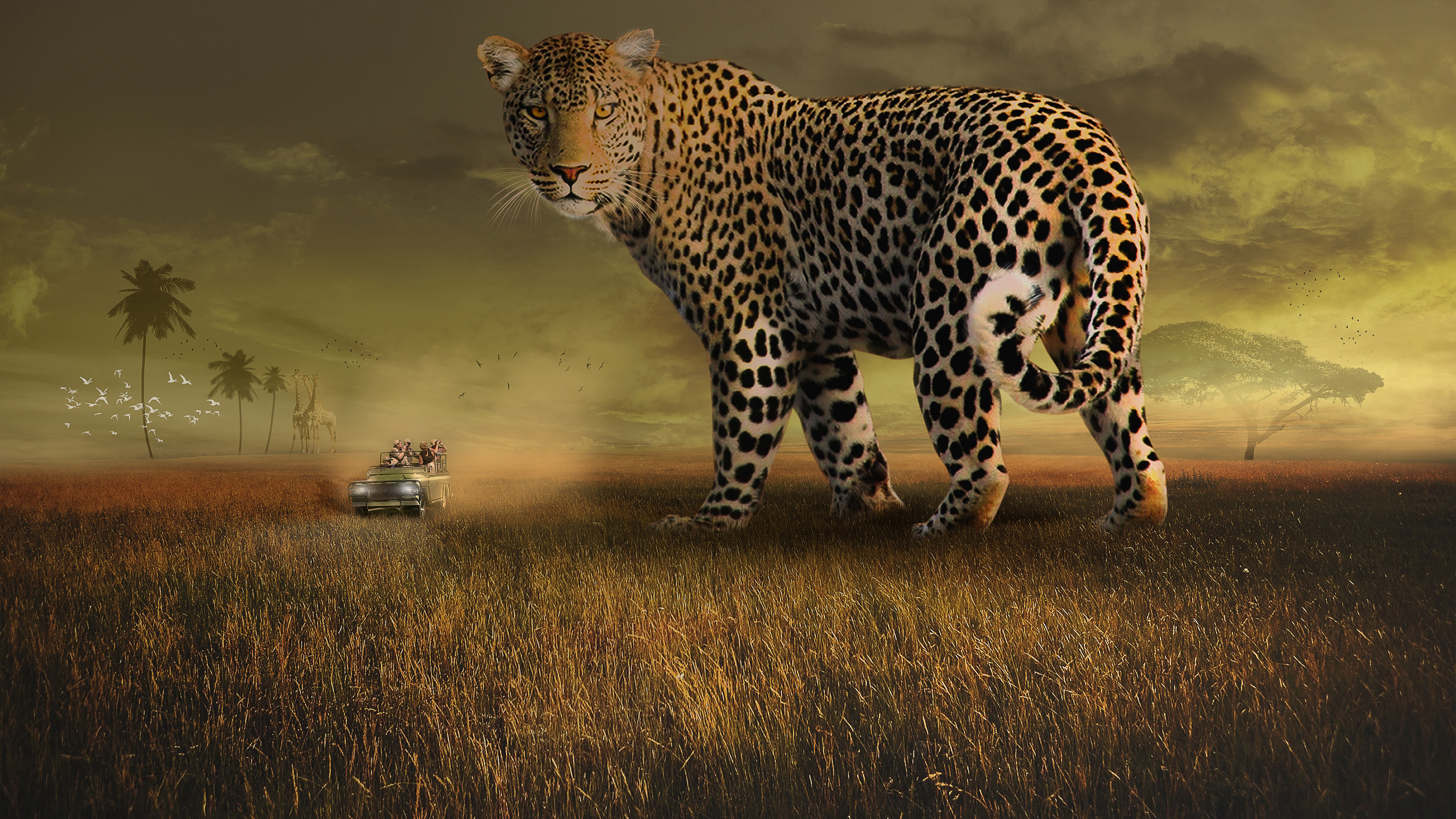 Leopard Safari 4K