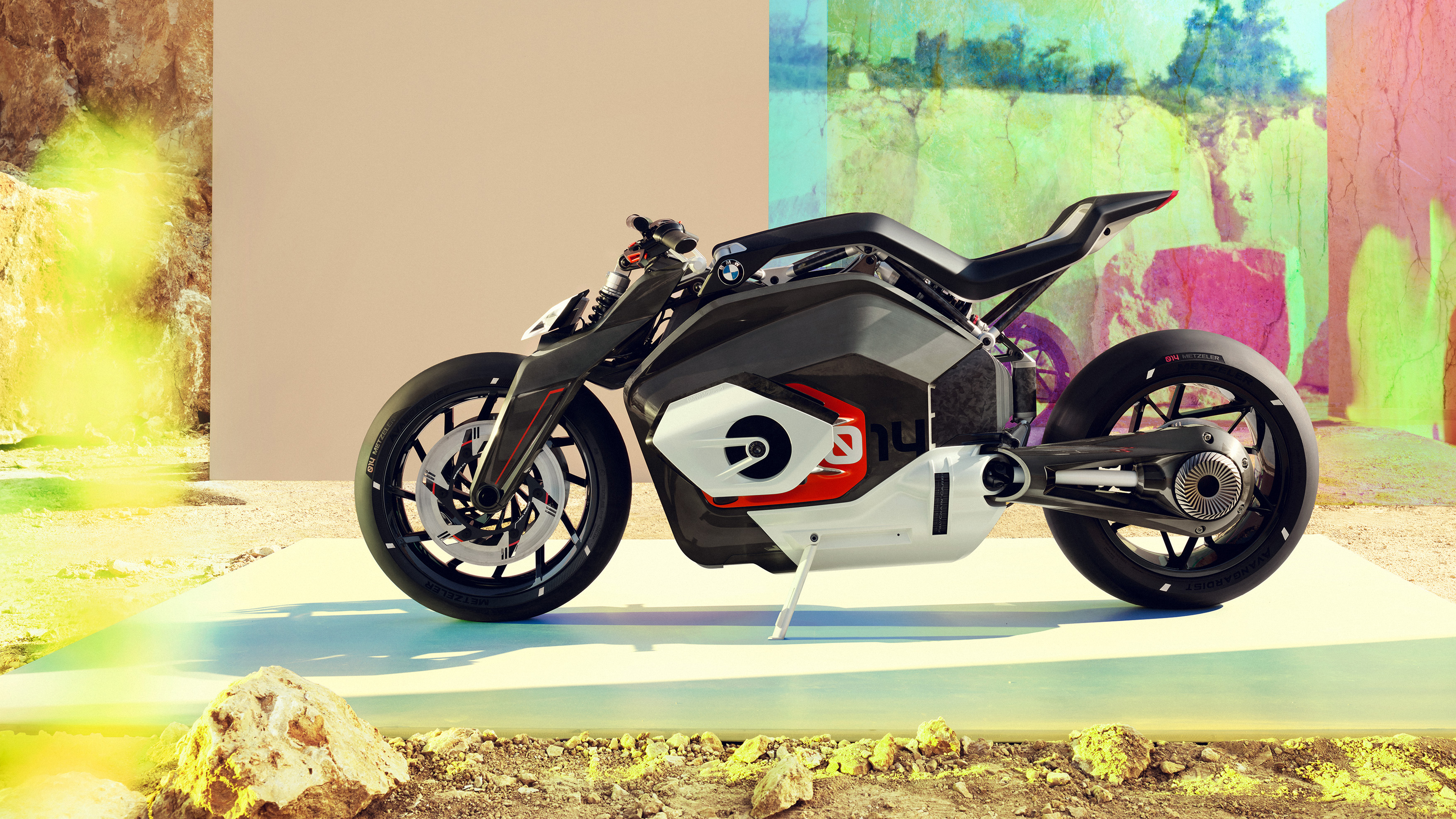 BMW Motorrad Vision DC Roadster 2019 4K