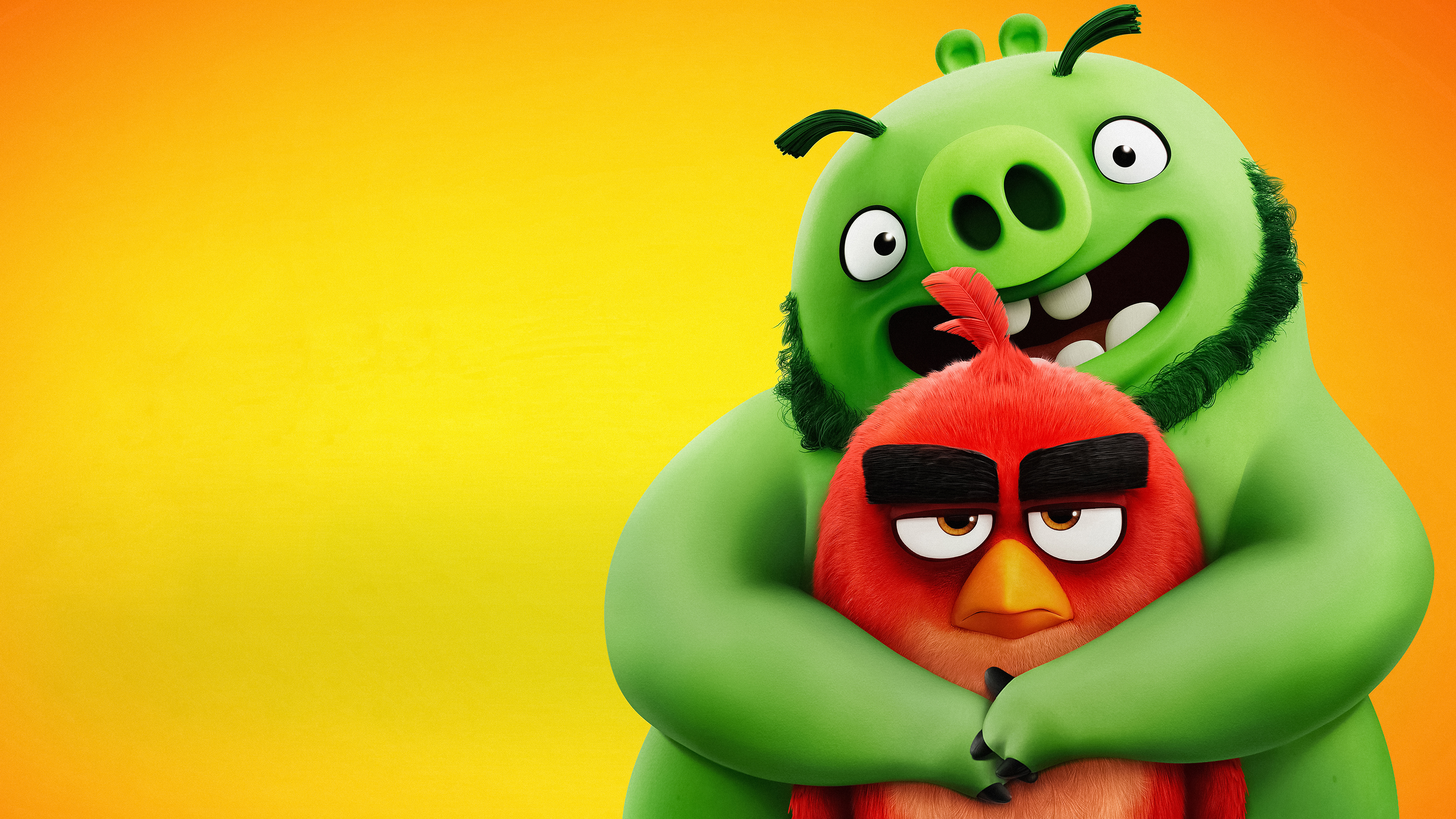 The Angry Birds Movie 2 Red & Leonard 4K