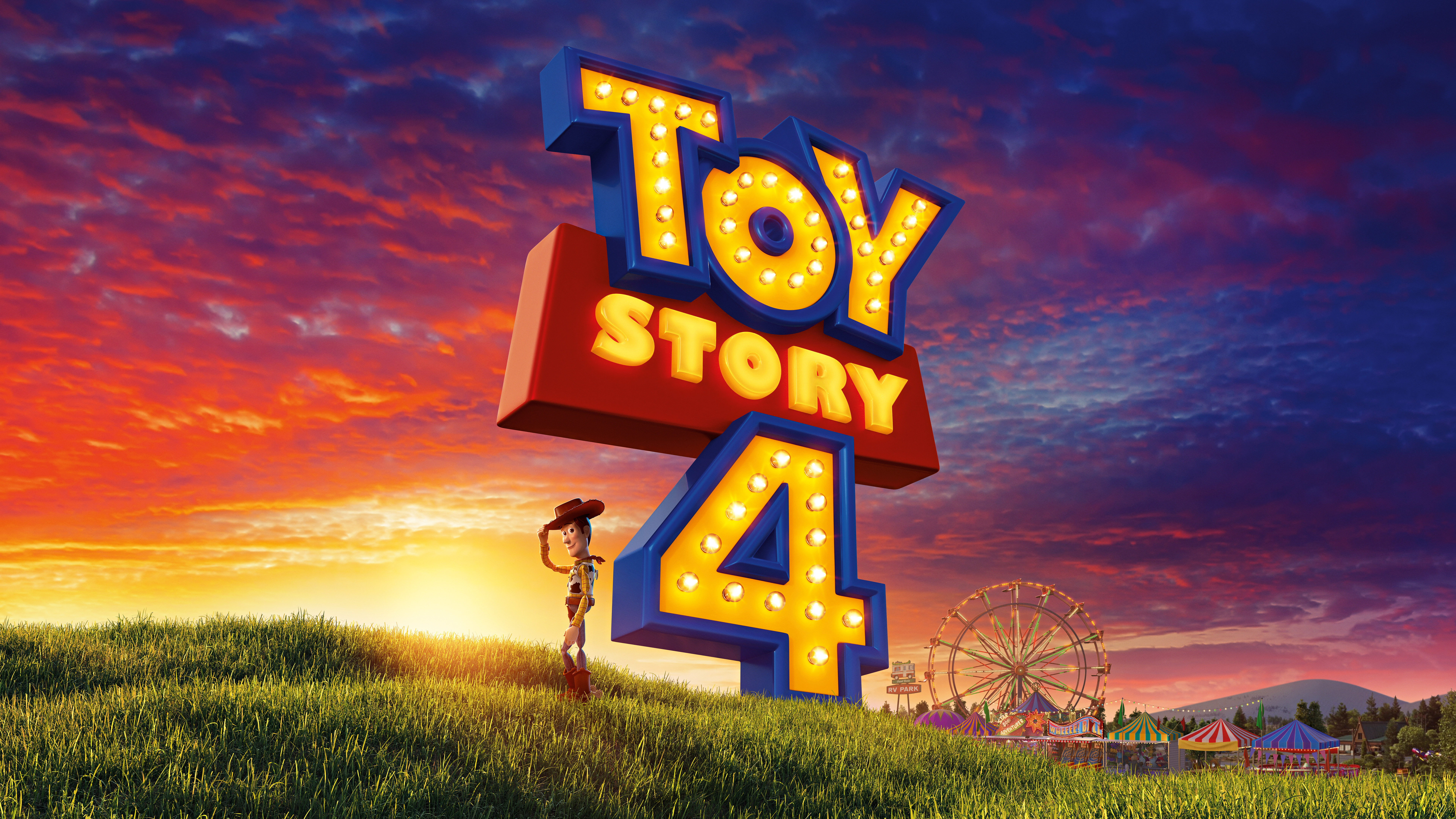 Toy Story 4 Woody 4K 8K
