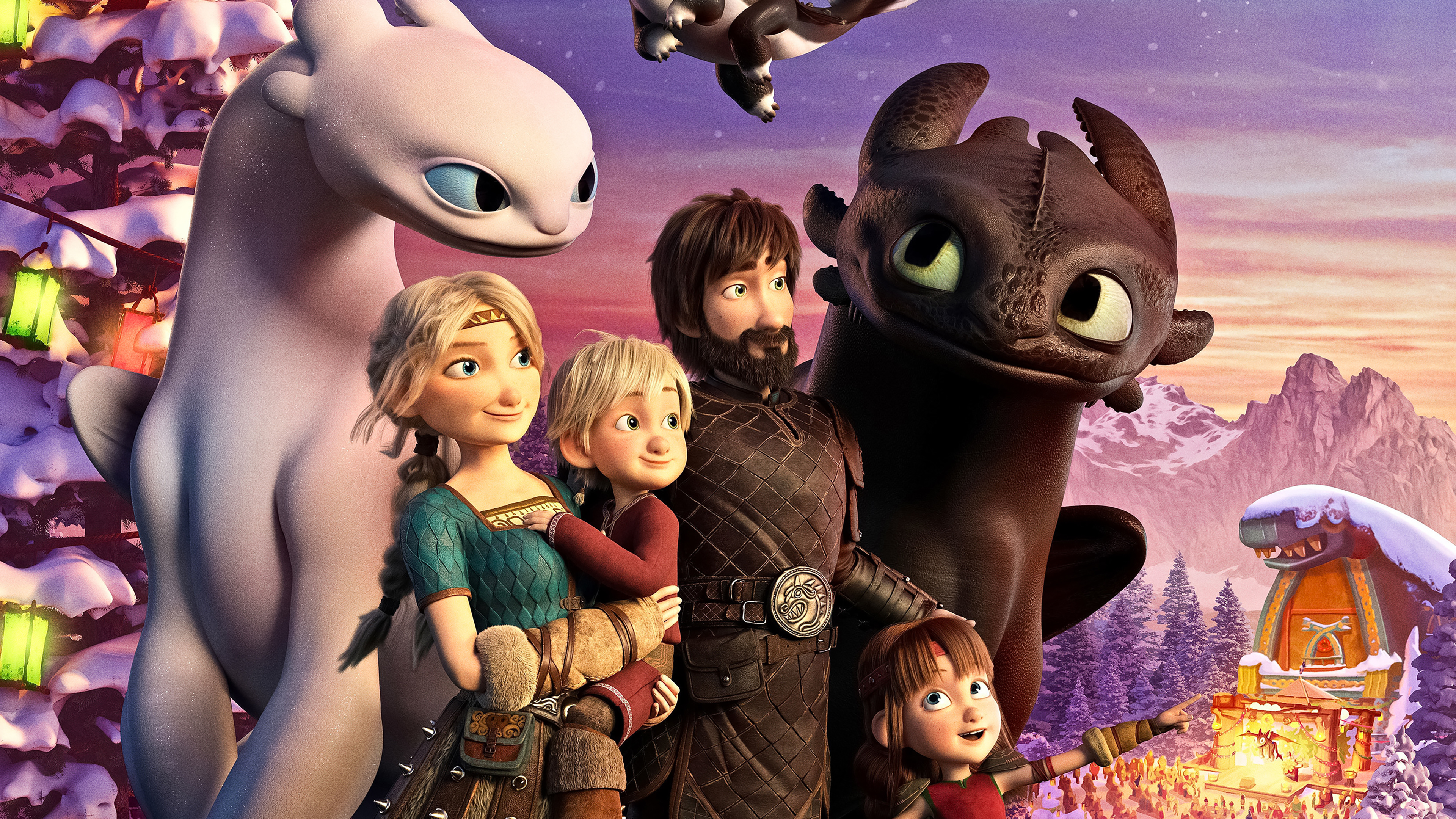 How to Train Your Dragon Homecoming 2019 4K