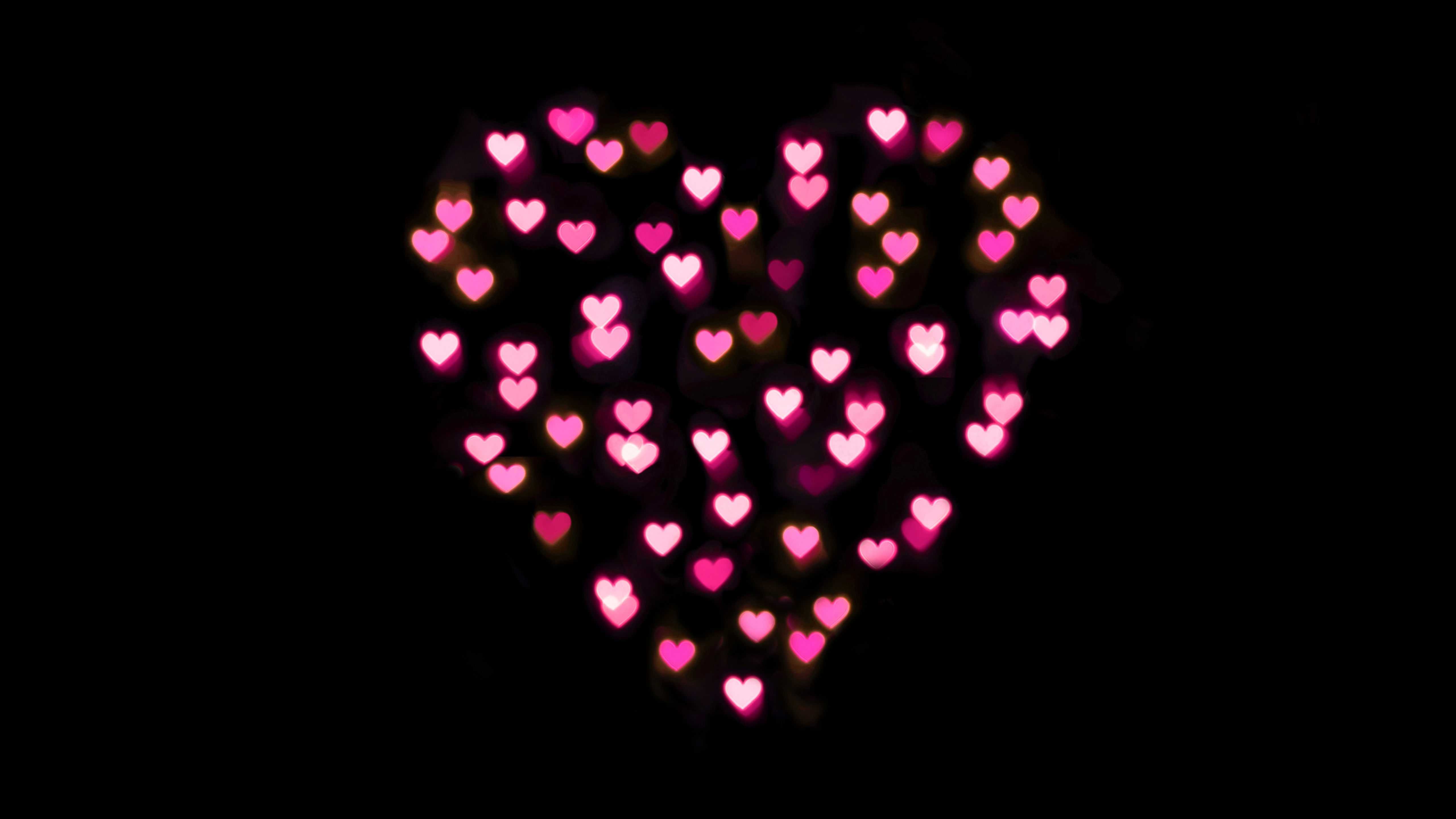 Love hearts Shape Pink 5K