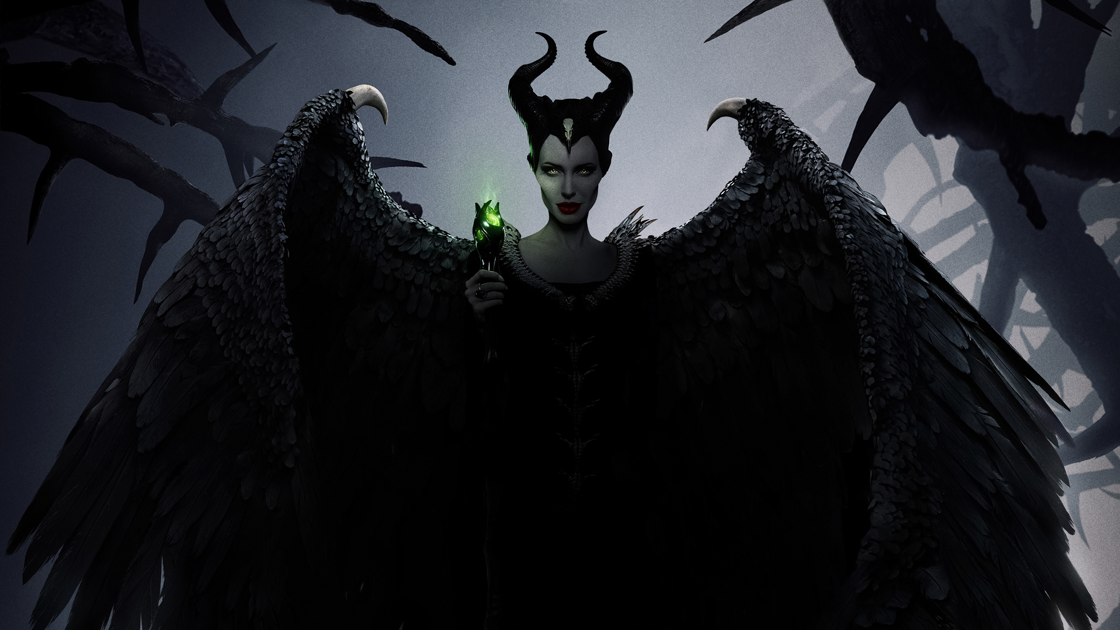Maleficent Mistress of Evil Angelina Jolie 2019 4K