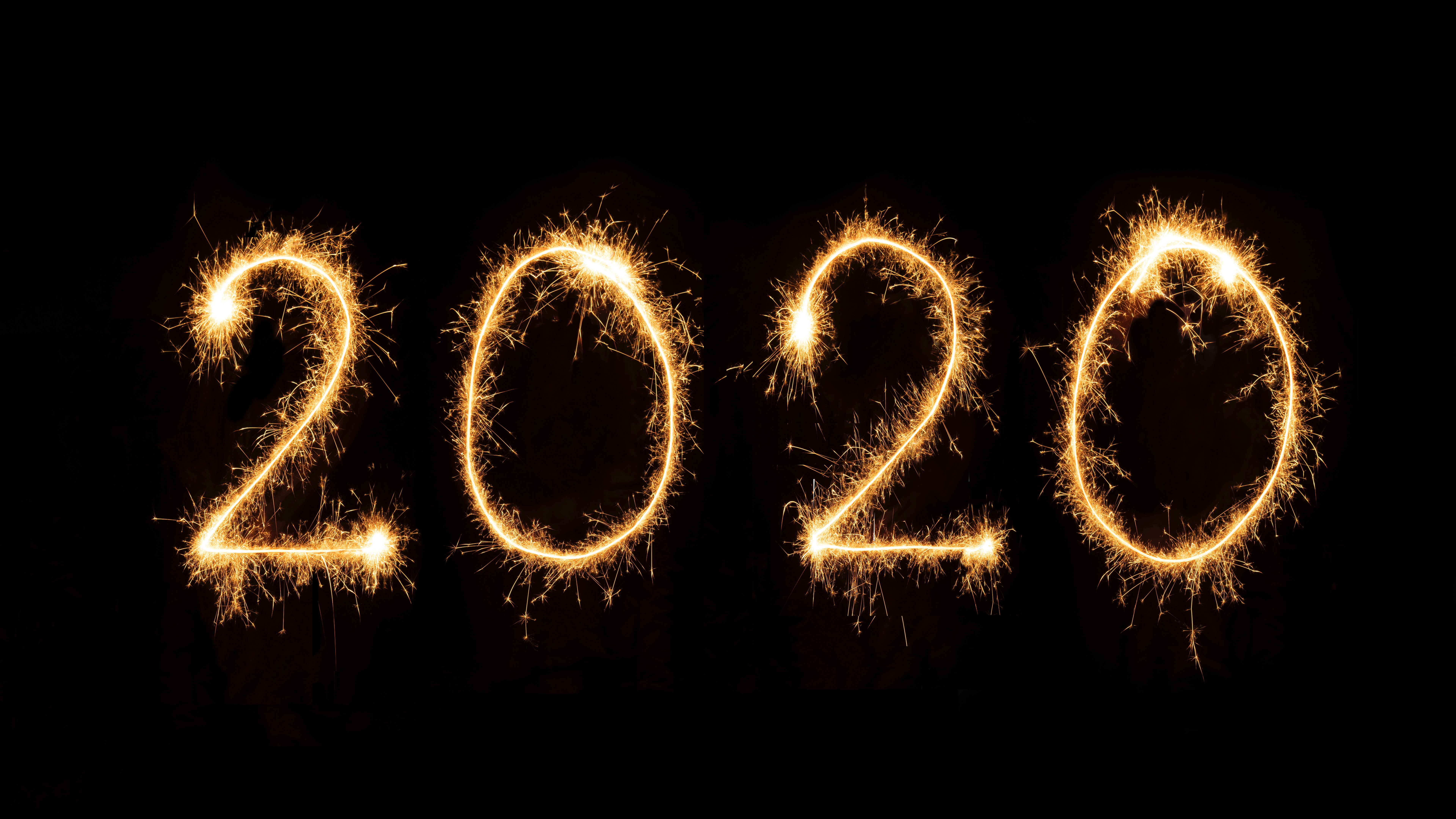 2020 New Year Sparklers