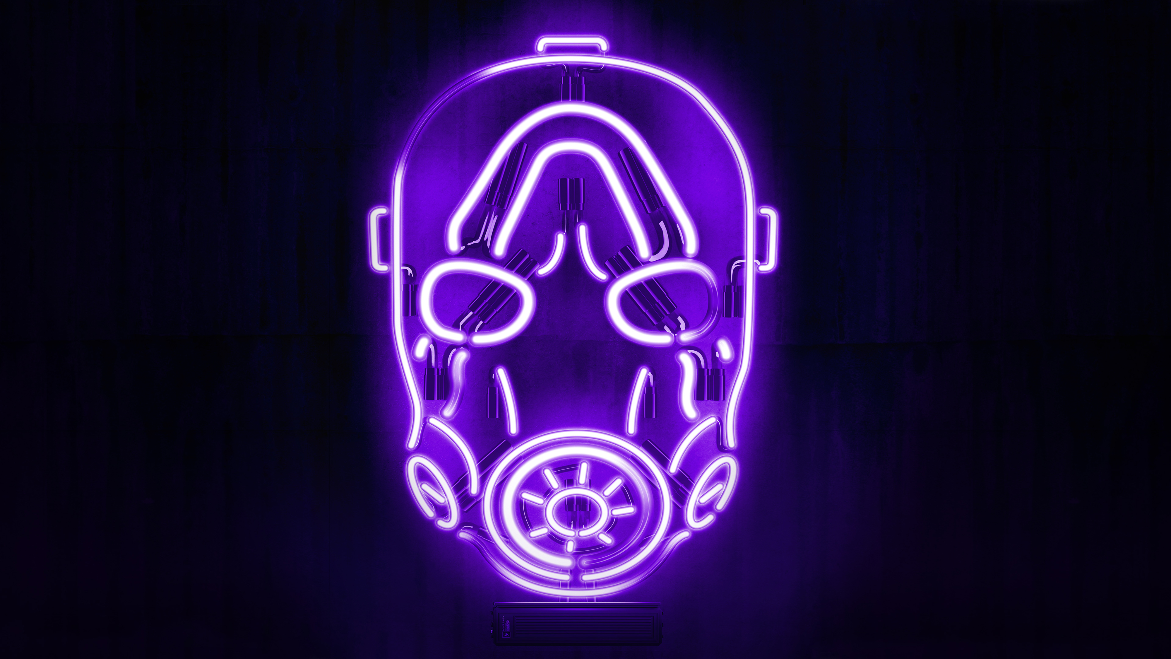 Borderlands Neon Mask 4K