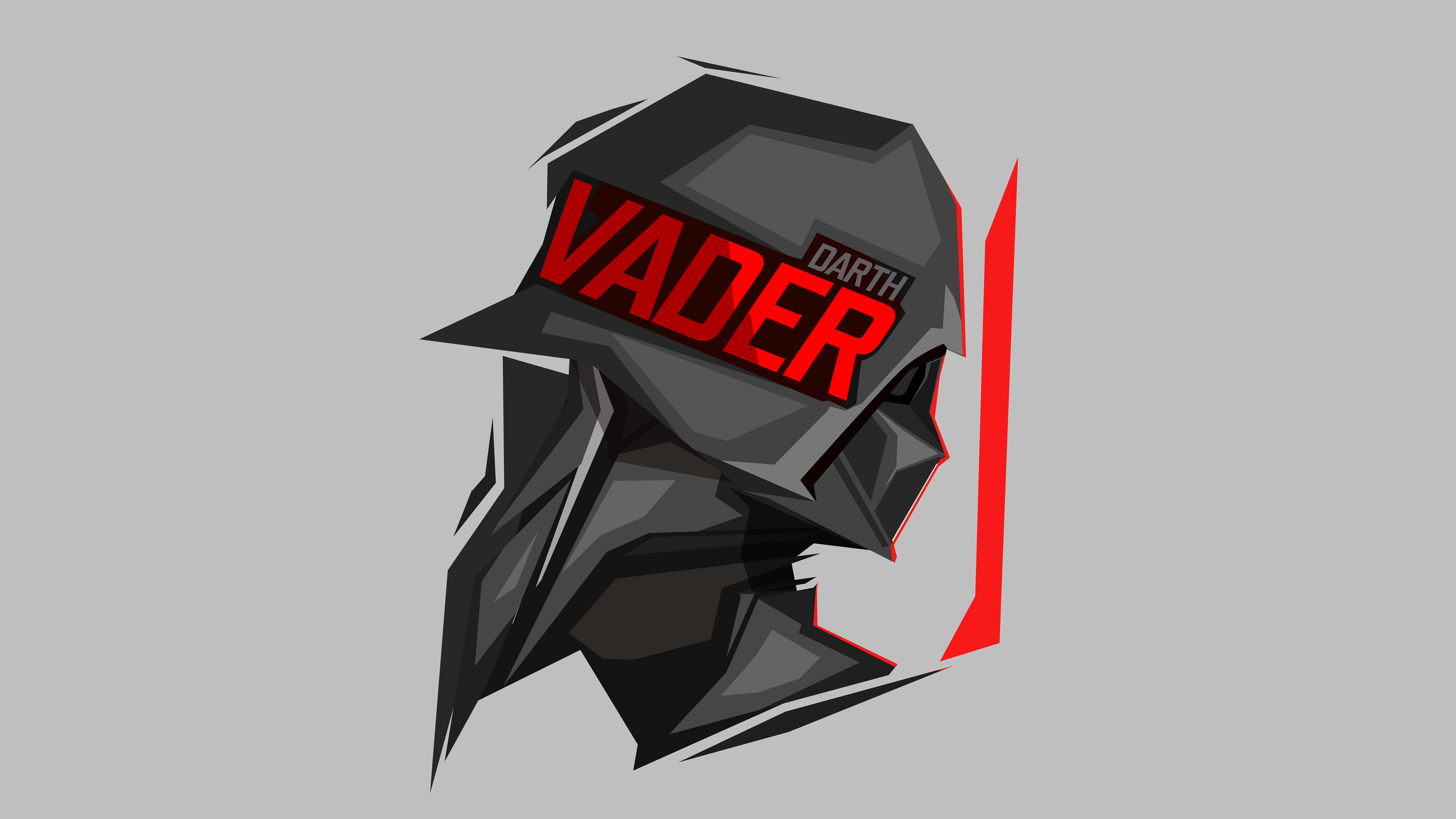 Darth Vader Minimal Artwork 4K 8K