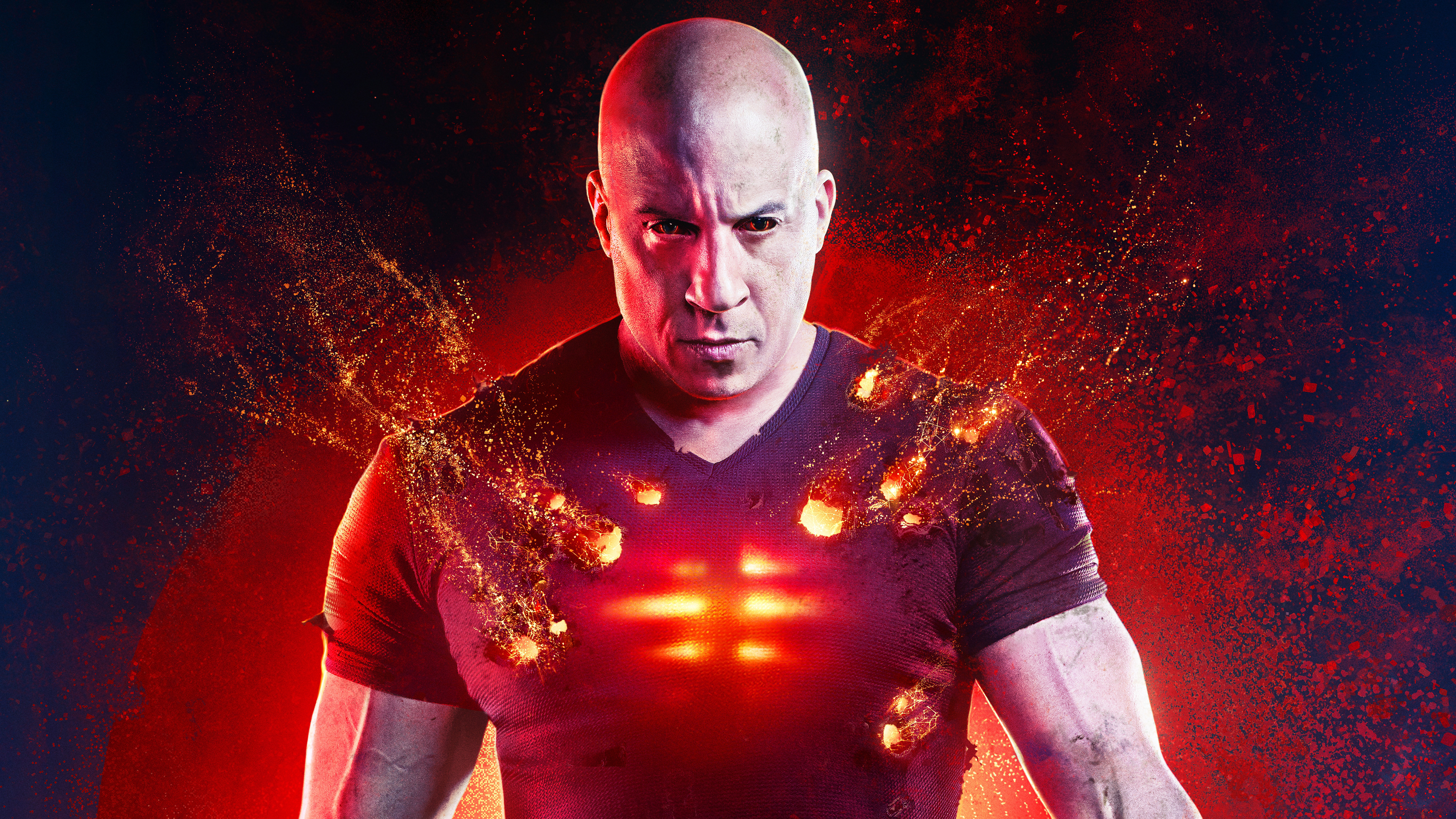 Vin Diesel in Bloodshot 4K 5K