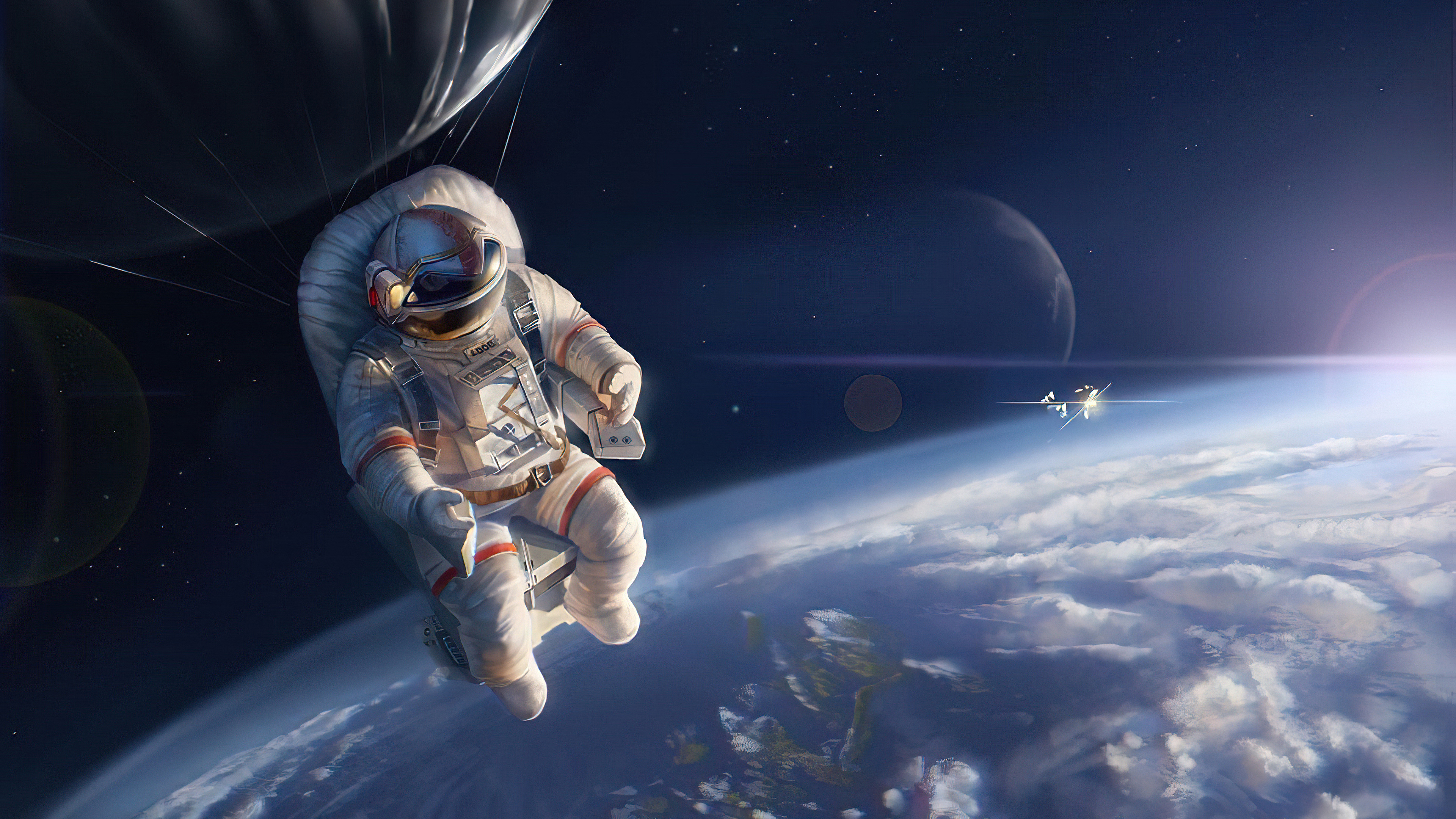 Astronaut in Space 4K