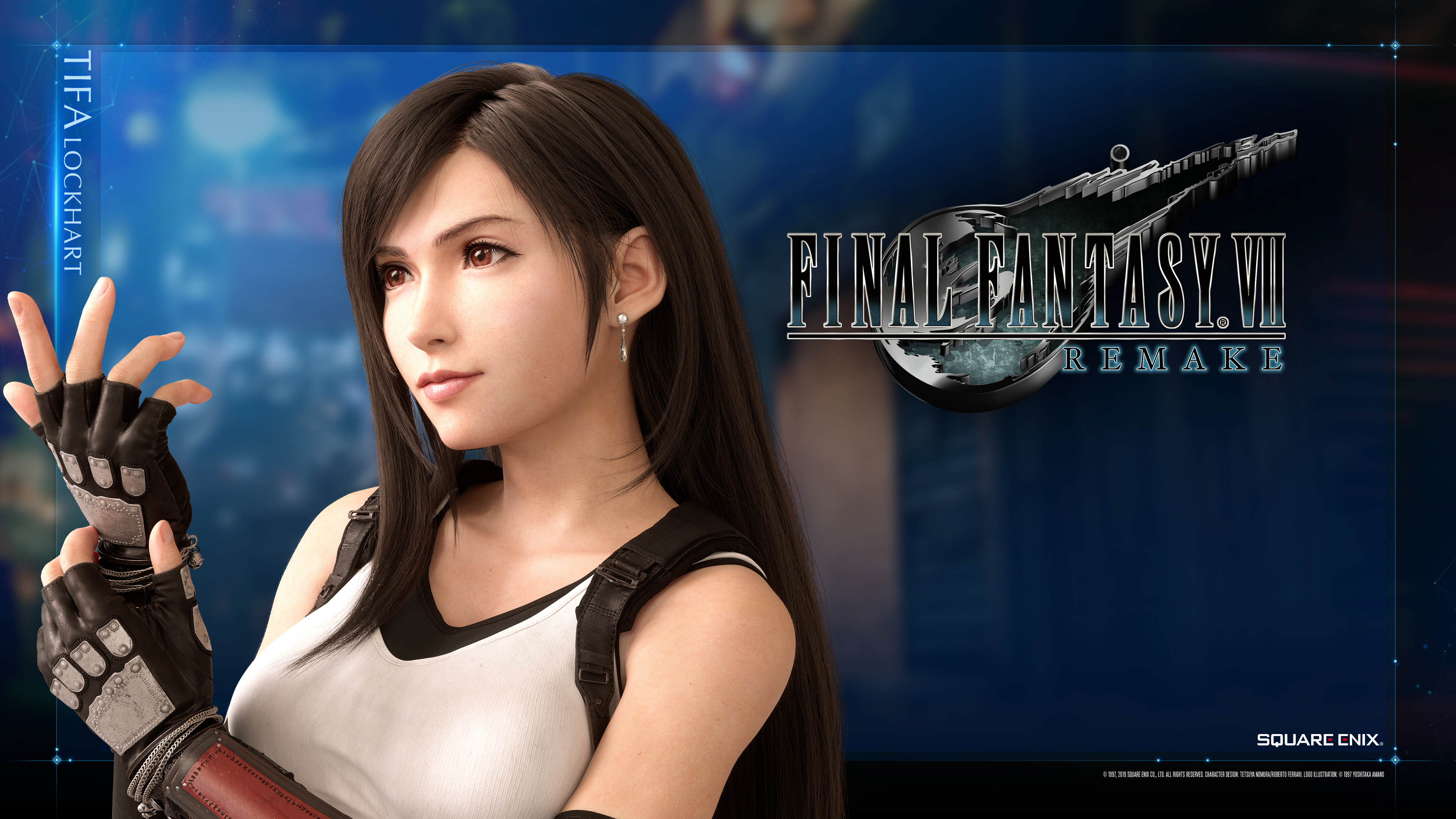 Final Fantasy VII Remake Art 4K HD