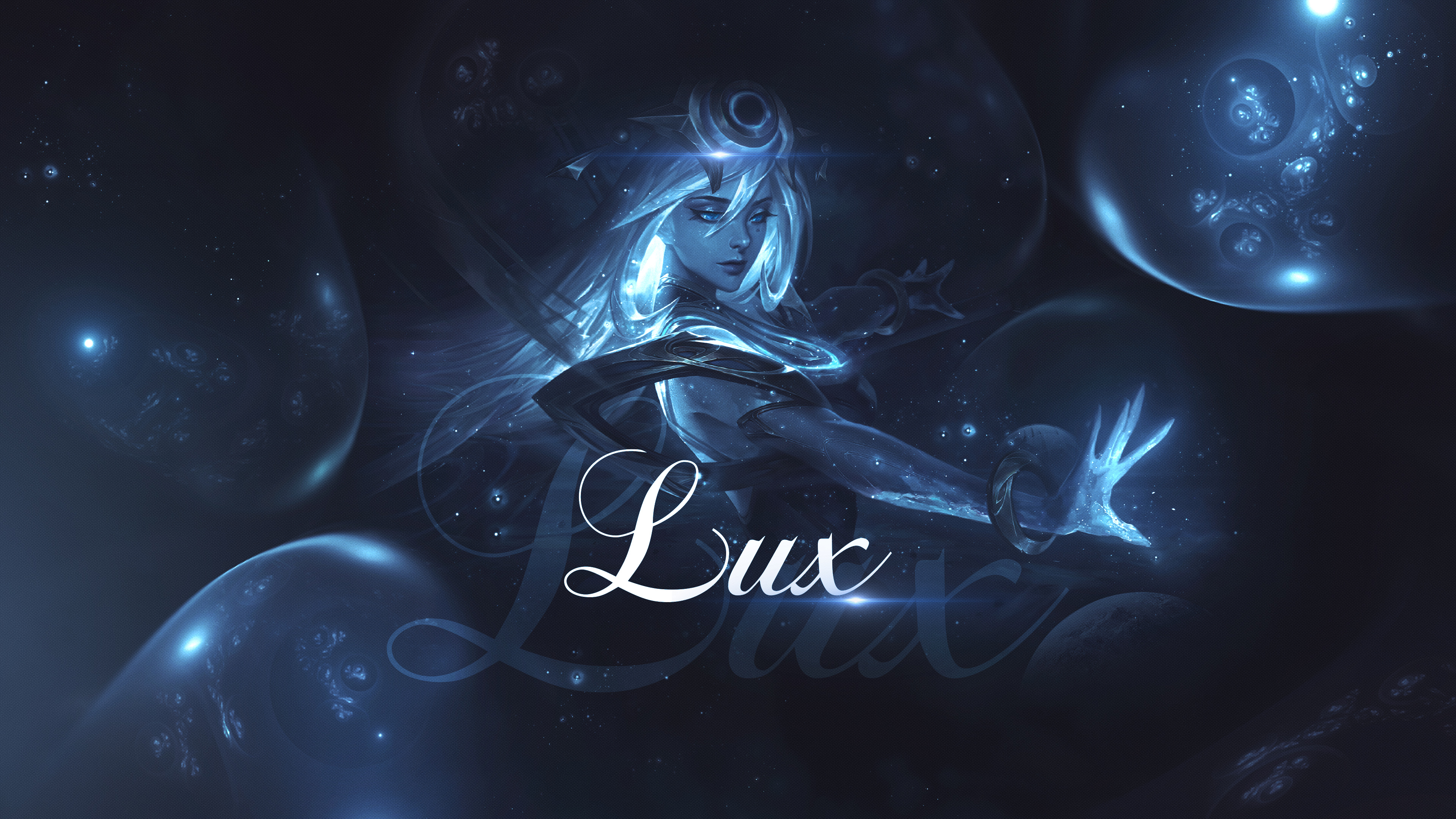 League Of Legends Lux 4K HD