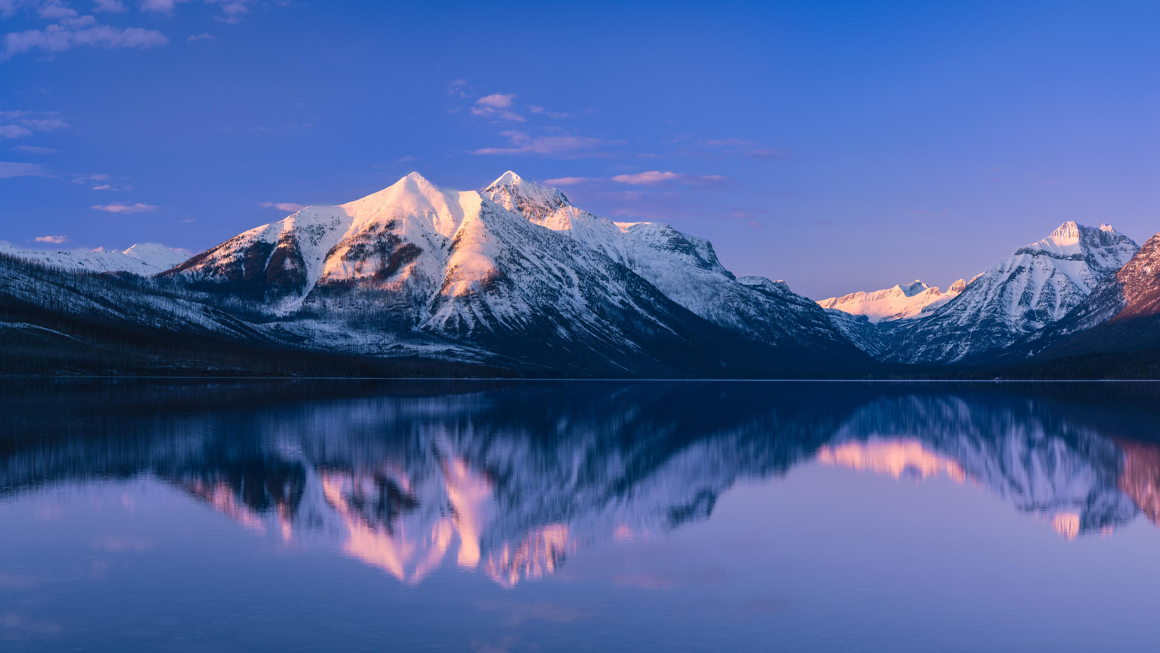 McDonald Lake Glacier National Park 4K HD