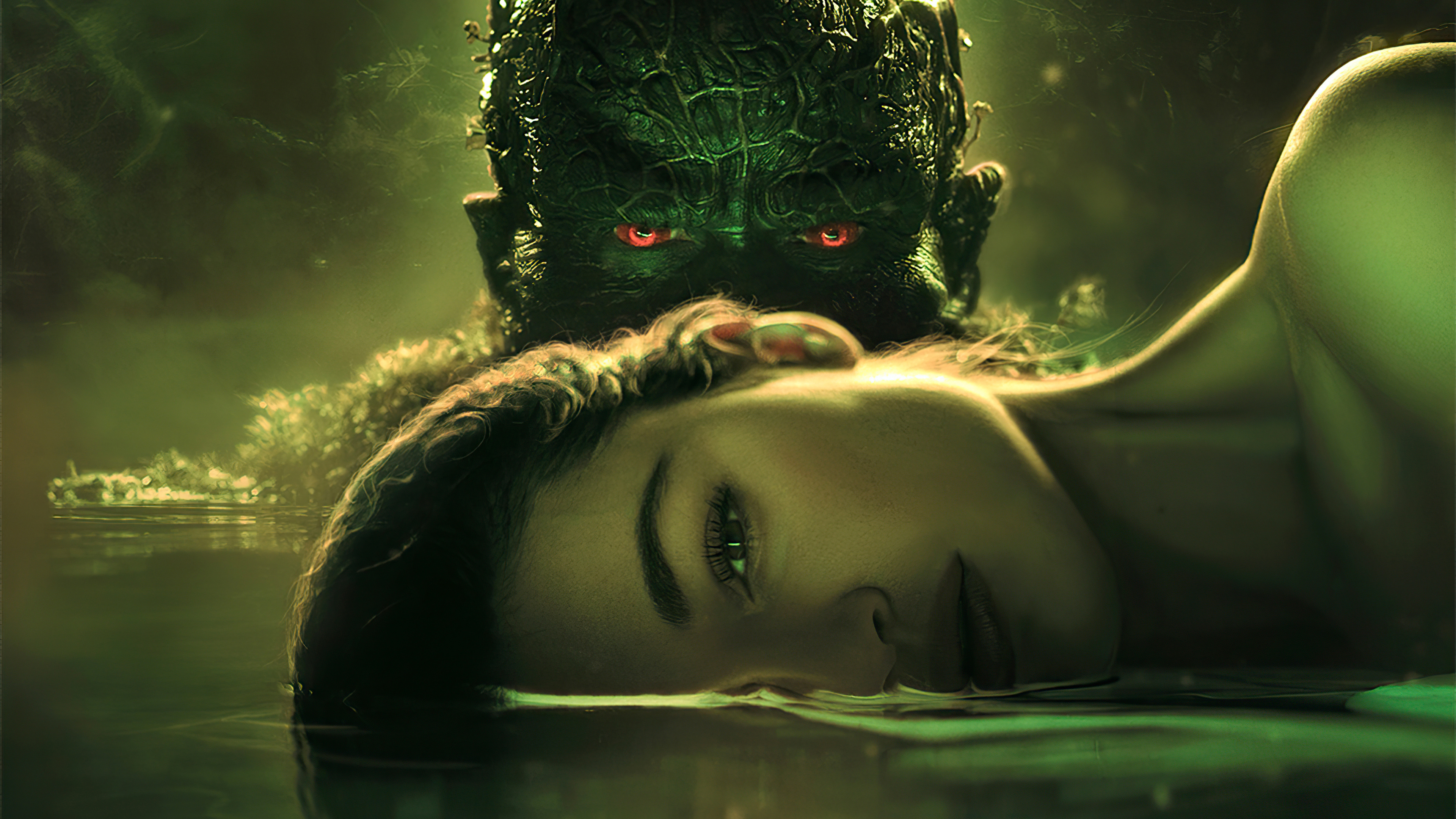 Swamp Thing CW Arrival With Horrific Poster 5K