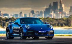 Blue Porsche 911 Turbo S 2020 HD Cars