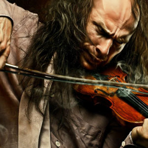 Man With Violin HD Trippy Wallpapers