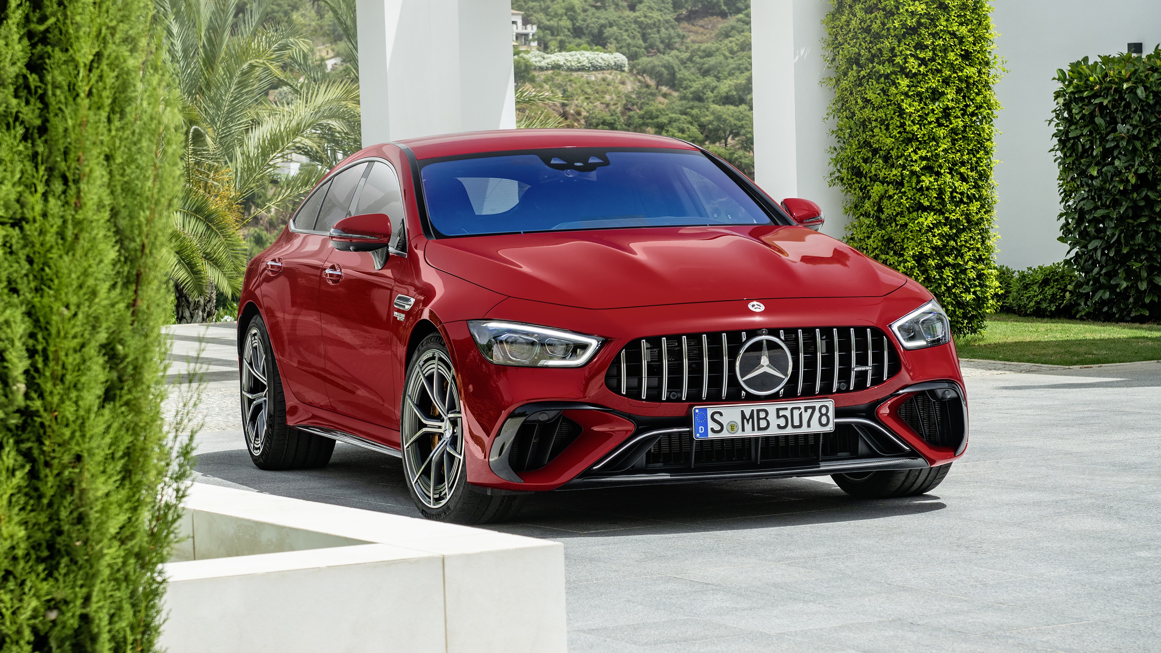 Mercedes AMG GT 63 S E Performance 4 Door Coupe 2021 4K HD Cars