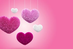 Fluffy Hearts Wallpaper – Love HD Wallpapers