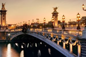 France Paris Alexander bridge