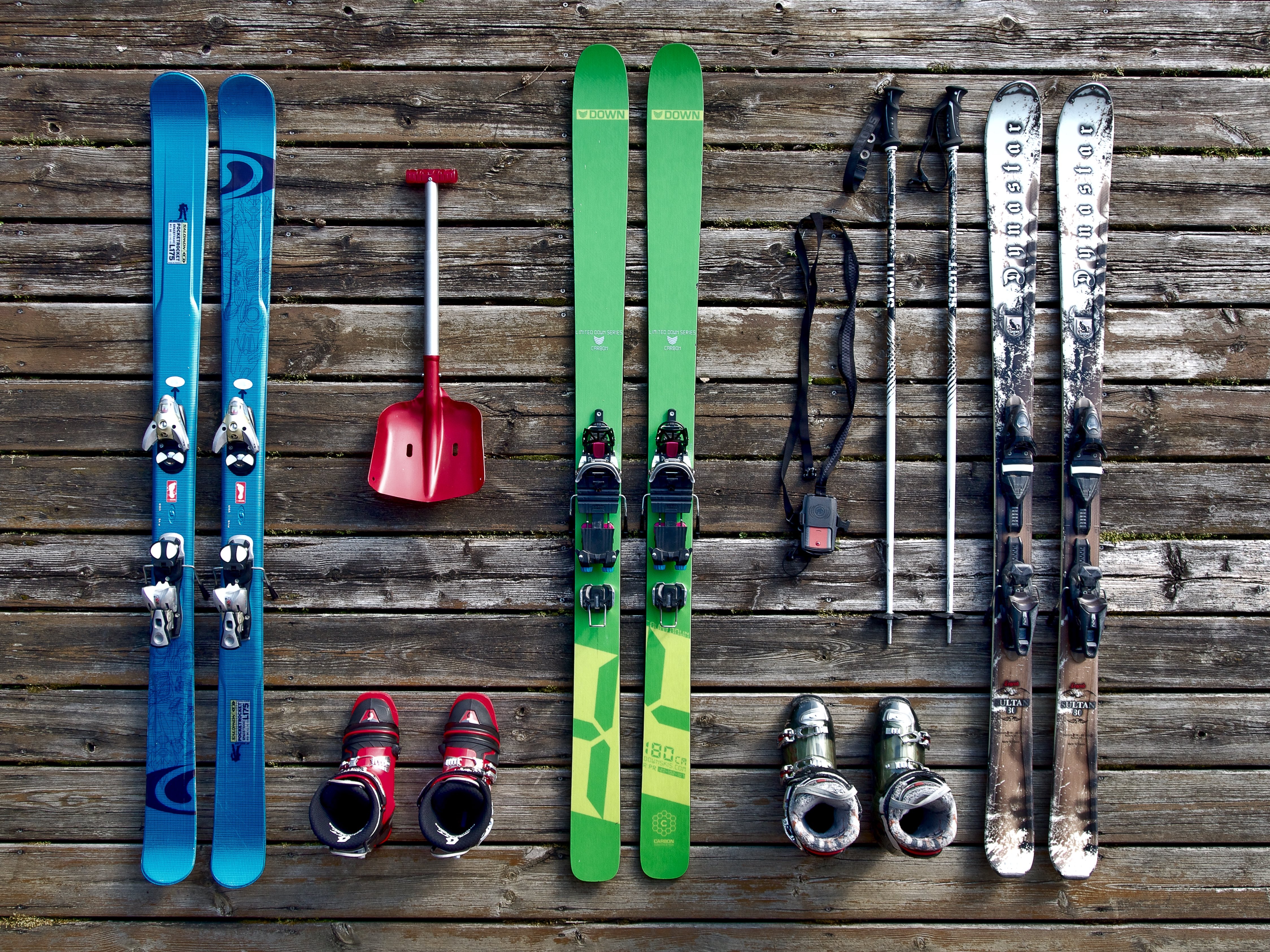 Skis Equipment Boots