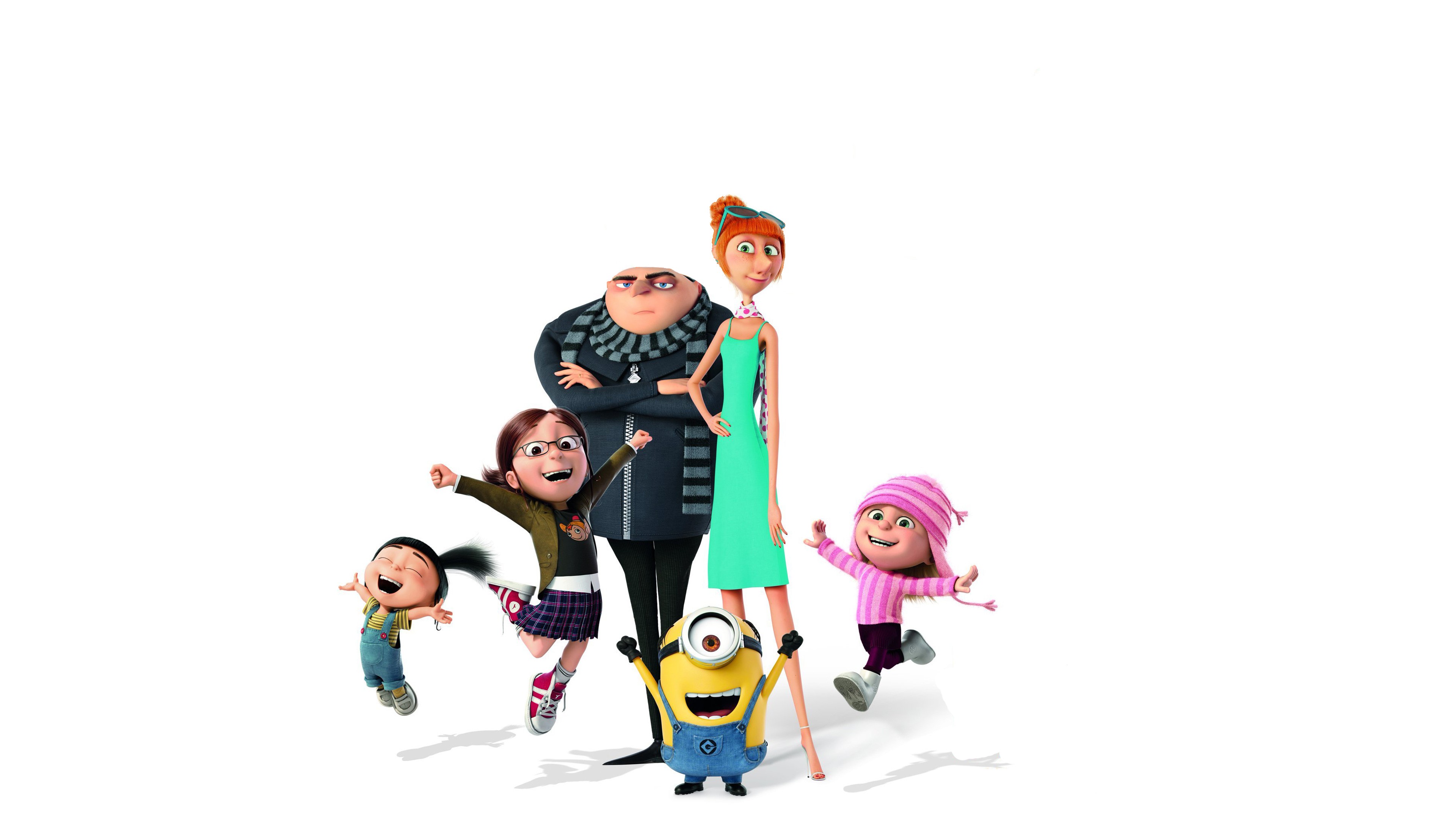 Despicable Me 3 Gru Margo Agnes Edith Lucy Wilde Minion Wallpapers
