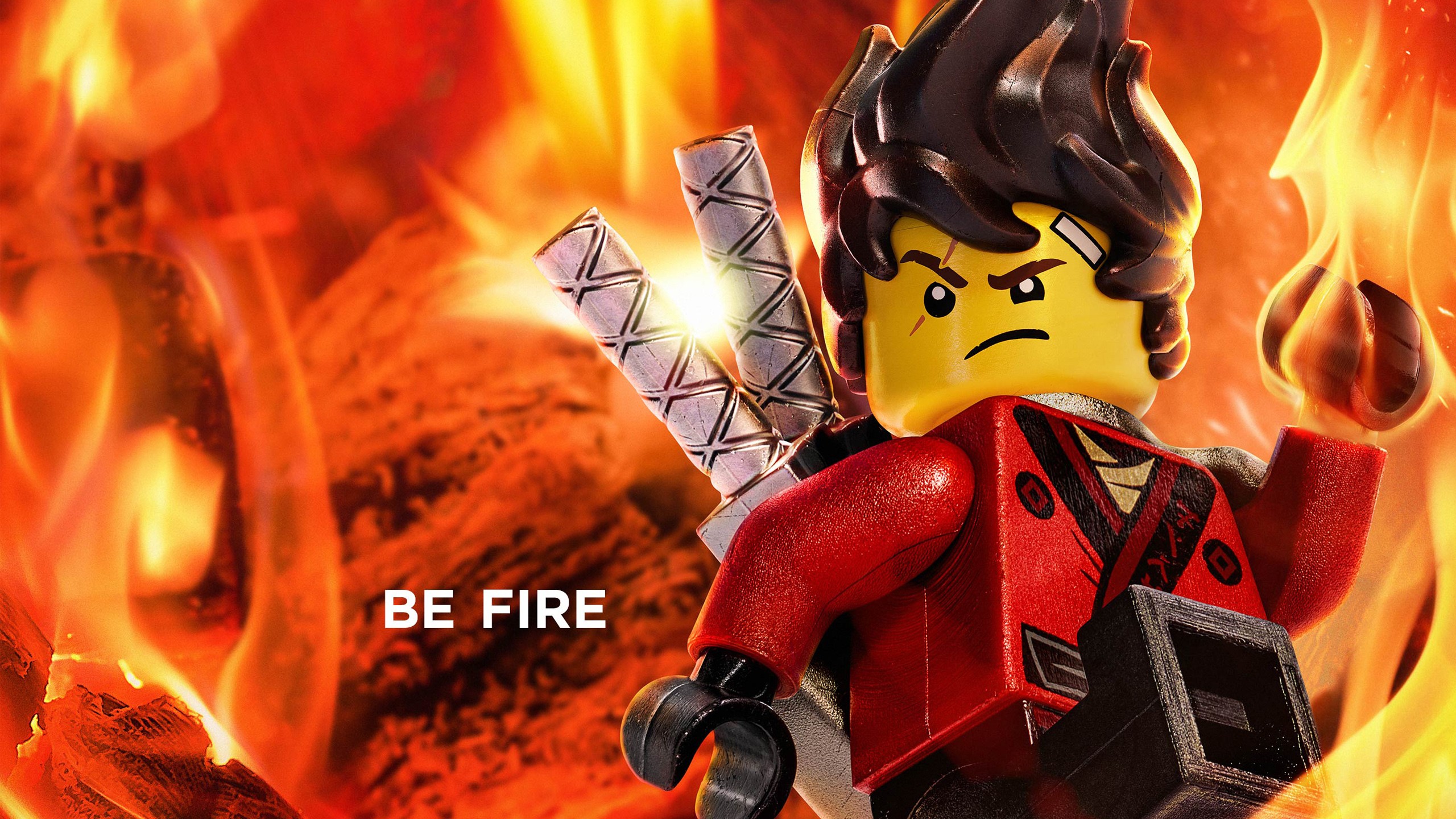 Kai Be Fire The Lego Ninjago Movie 2017 Wallpapers