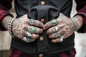 Hands Tattoos Rings Accessories