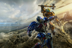 Bumblebee vs Optimus Prime Transformers The Last Knight 5K Wallpapers