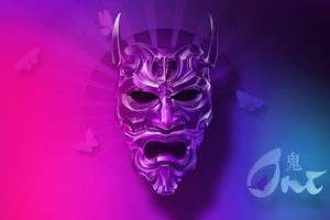 Oni Mask 4K Wallpapers