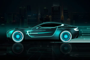 Neon Sports Car Wallpapers