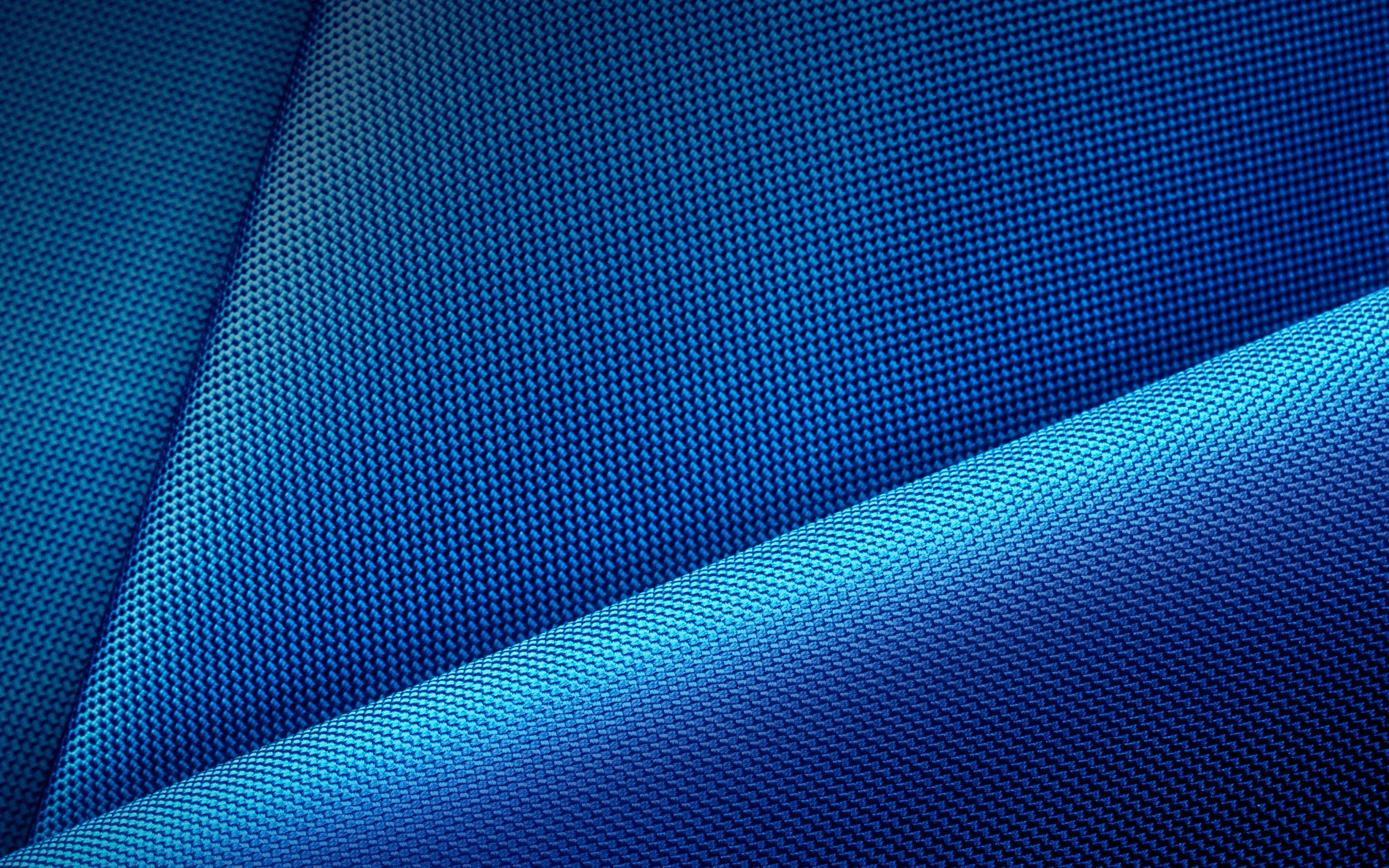 Blue Fabric Pattern Wallpapers