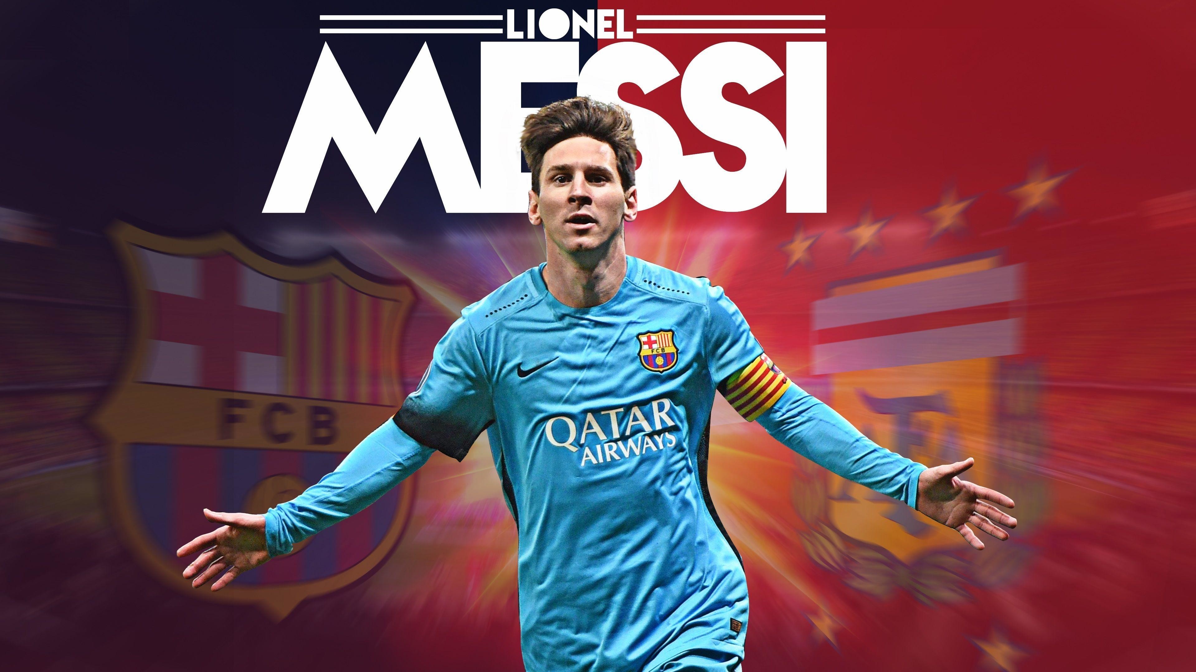 Lionel Messi FCB HD 4K