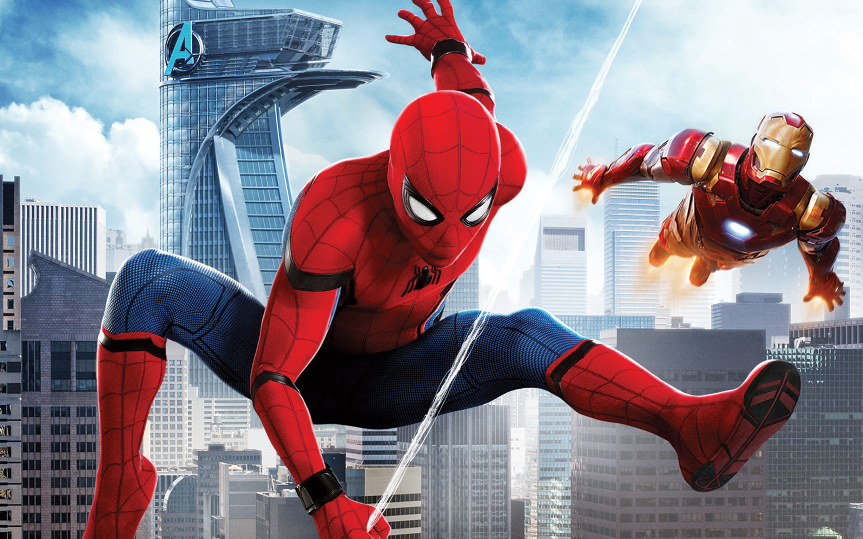 Spider Man Homecoming Iron Man Wallpapers