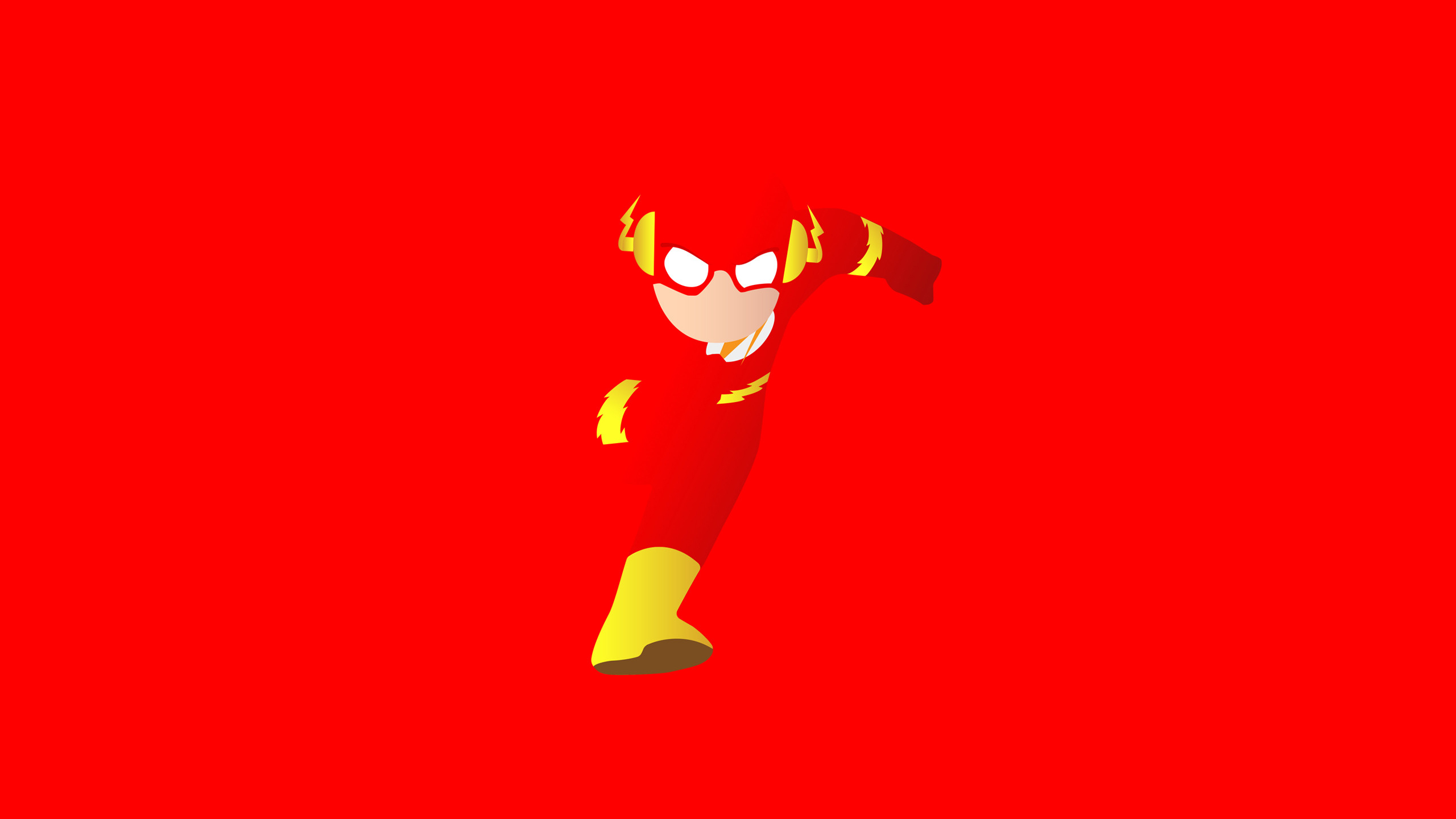 The Flash Minimal Wallpapers