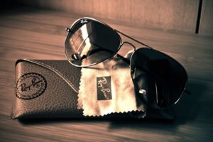 Glasses, Case, Ray ban
