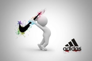Gray, Nike, Adidas, Competition, Graphics
