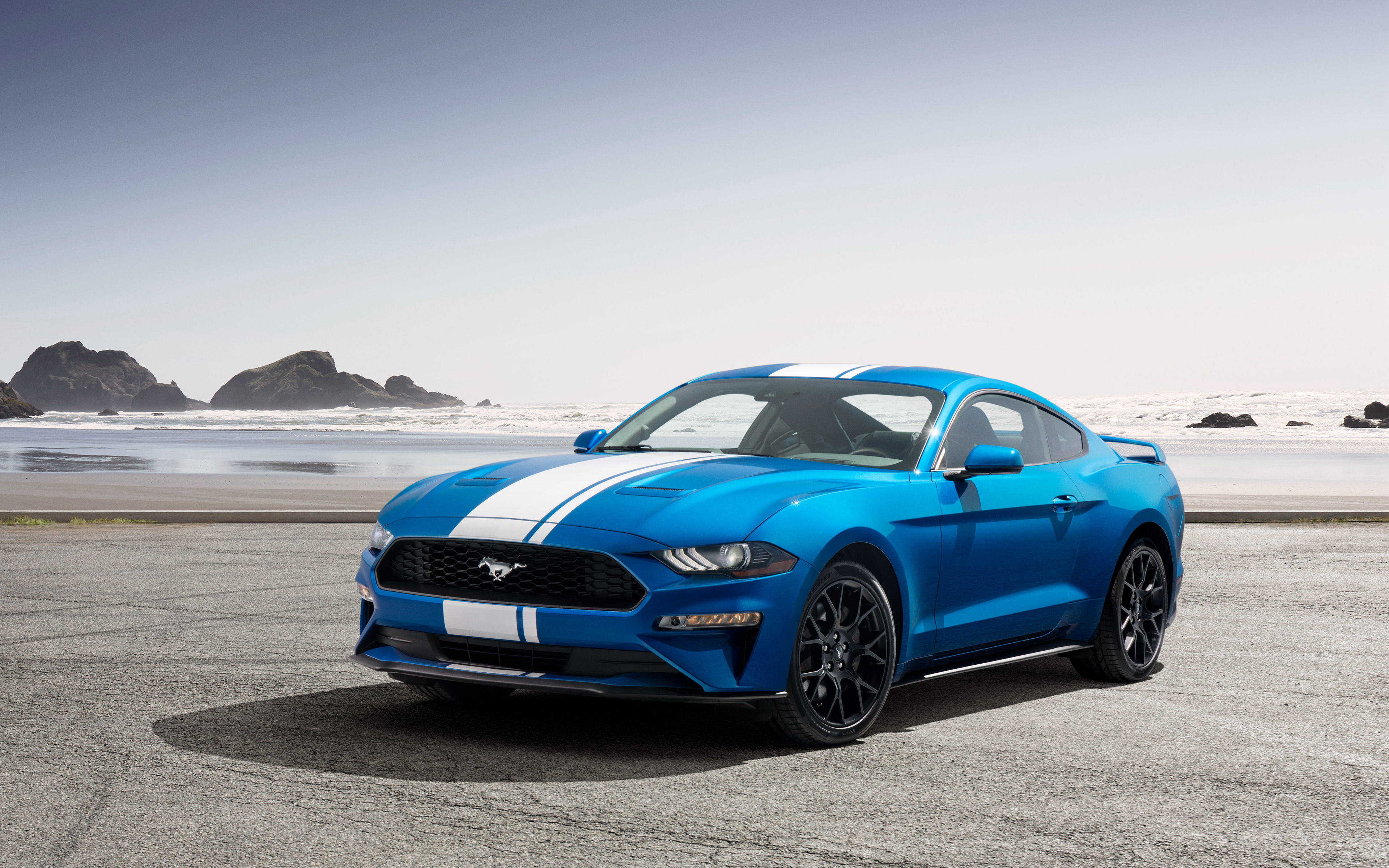 2019 Ford Mustang EcoBoost Performance Pack 4K Wallpapers