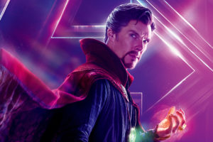 Benedict Cumberbatch as Doctor Strange in Avengers Infinity War Wallpapers