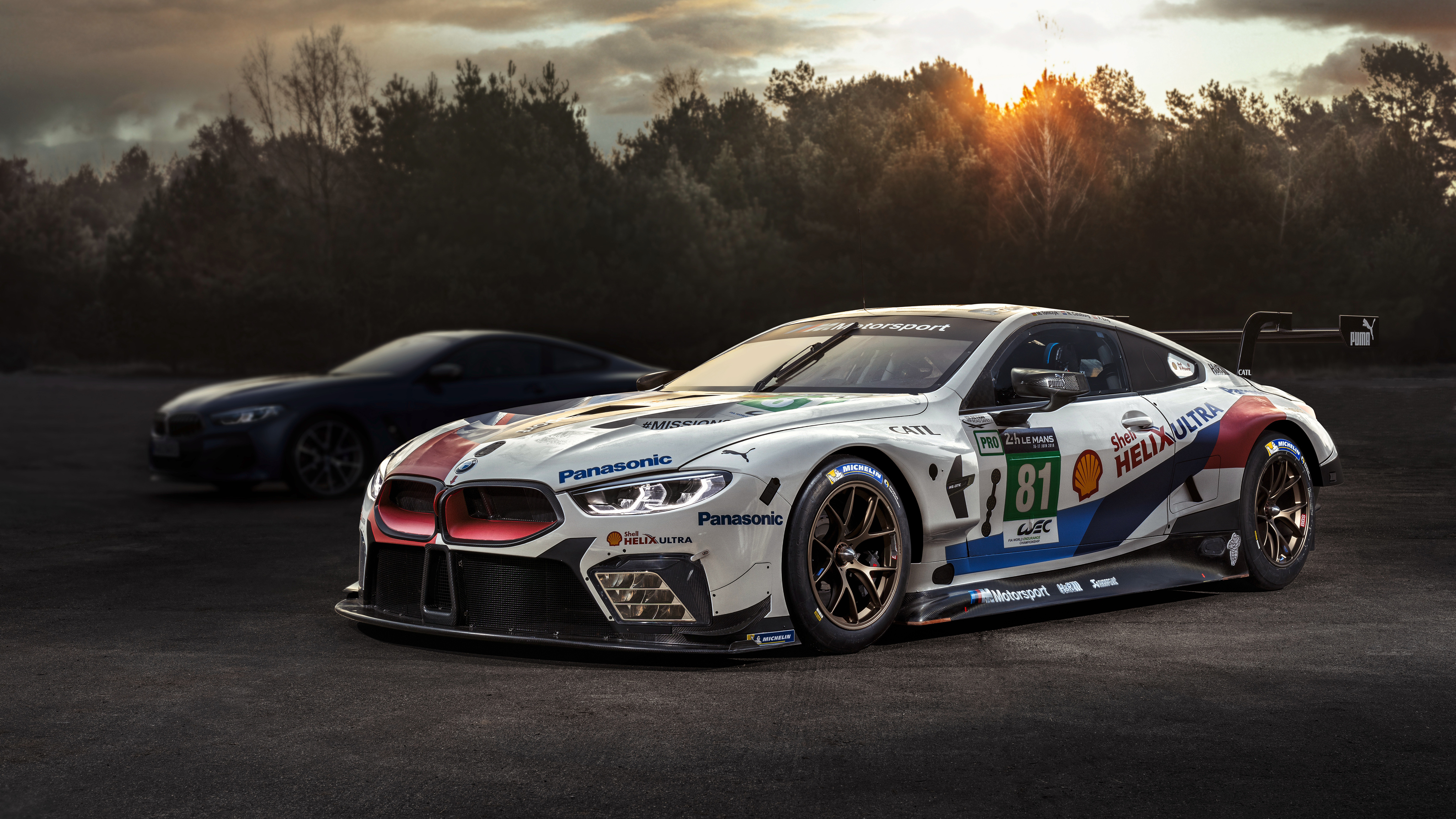 BMW M8 GTE 2018 4K Wallpapers